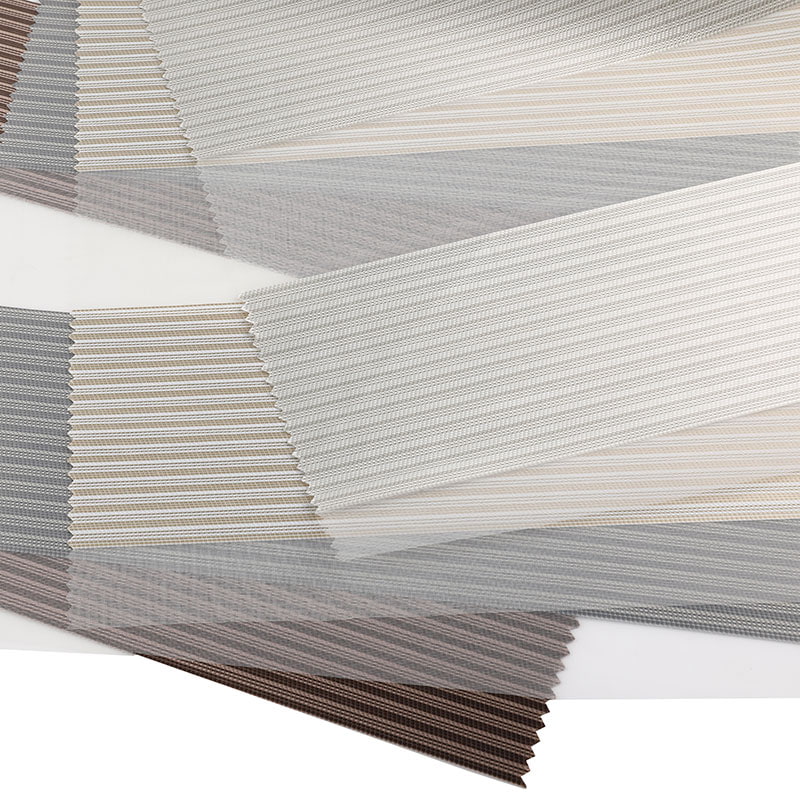 YX05 Transmisi Cahaya Dan Pengudaraan Separa Blackout Fabrik Buta Zebra