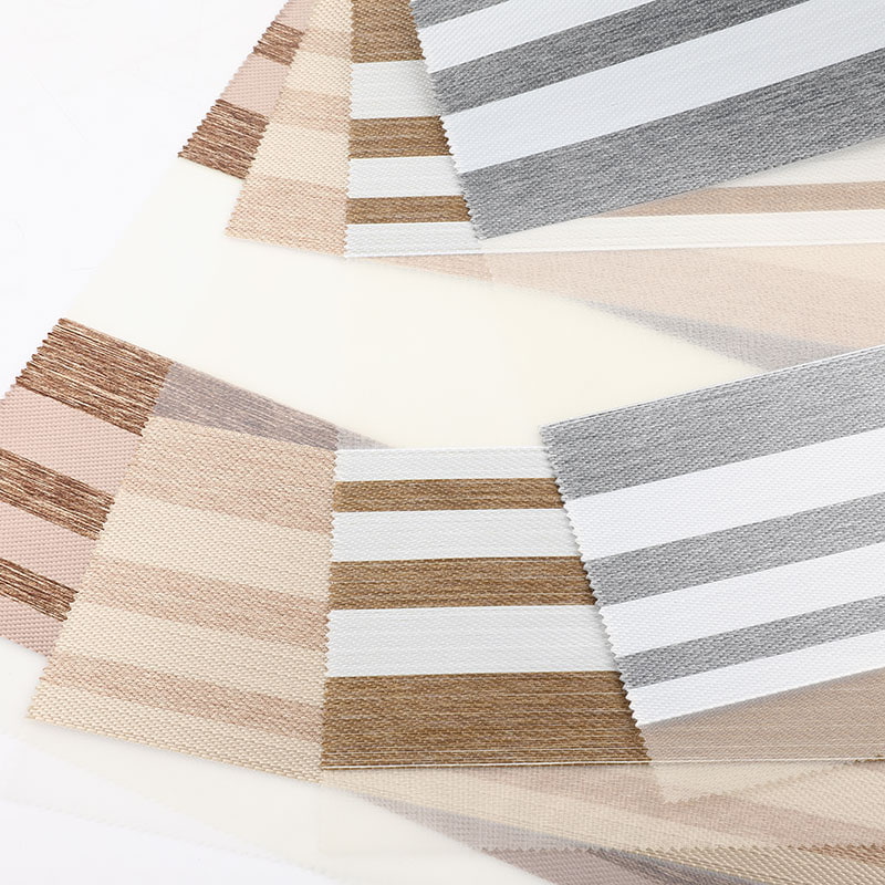 Bilik Kawalan YX06 Jumlah Cahaya Separa Blackout Fabrik Buta Zebra