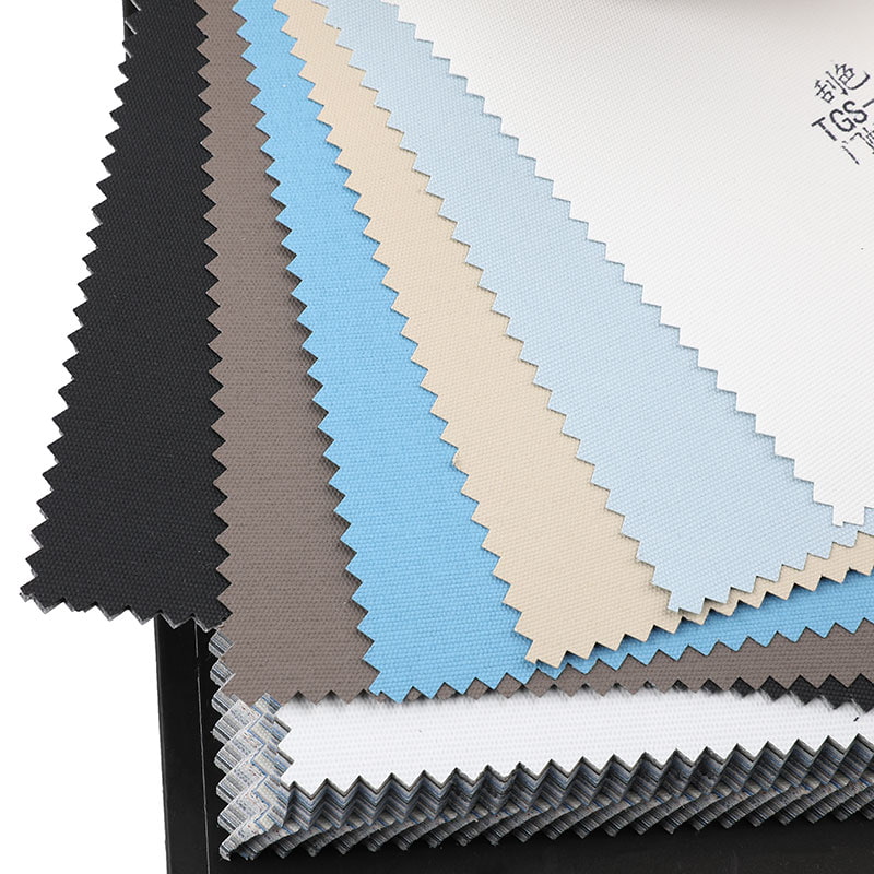 TGS 300cm Salutan Warna Dua Kain Separa Blackout Roller Blind